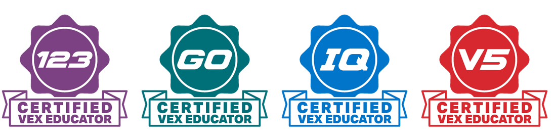 Certified VEX Educator značke