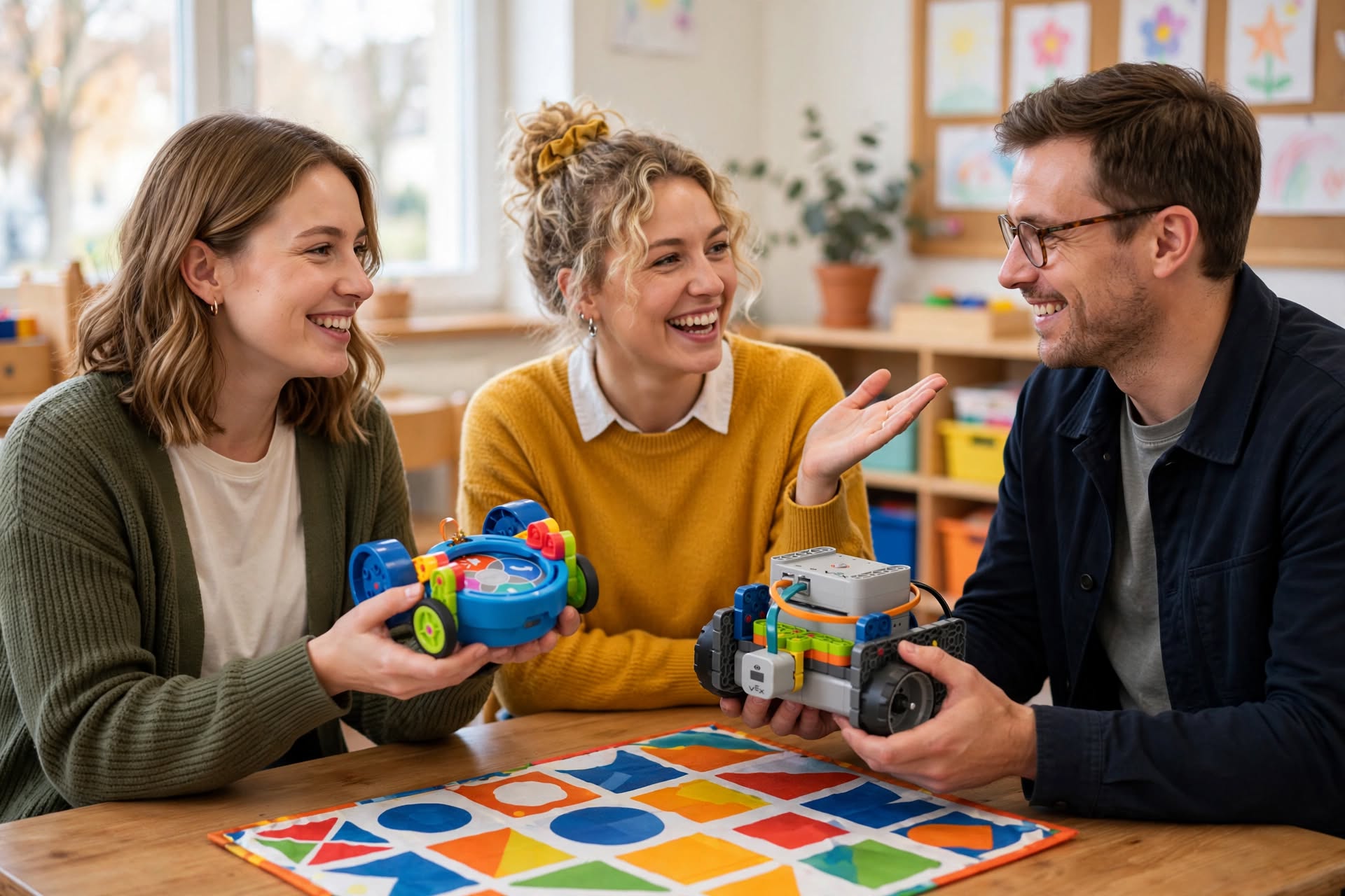 Coding and Robotics for the Youngest: VEX 123 and GO for Ages 4–10: teachers building VEX IQ robots in Ptuj, Slovenia