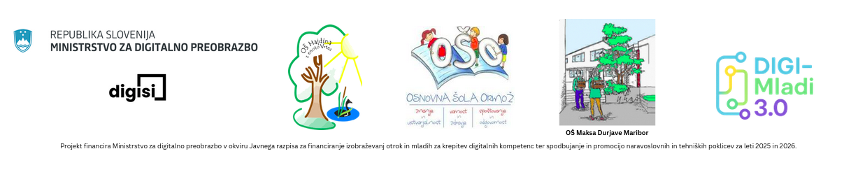 Program v celoti financira Ministrstvo za digitalno preobrazbo Republike Slovenije 